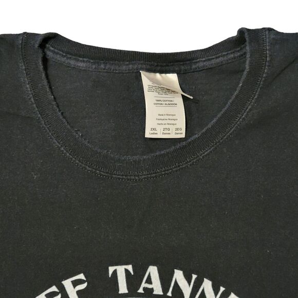 Biff Tannen For President Tshirt Womens Sz 2X Black Back To The Future Retro 80s - Picture 2 of 6